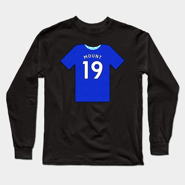 2022 Mason Mount Jersey Long Sleeve T-Shirt by tysonstreet